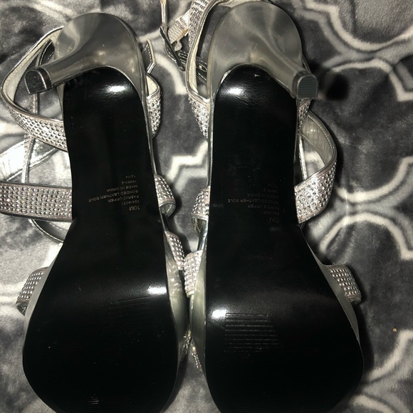 LMiller blinged out heeled sandals - Picture 5 of 5